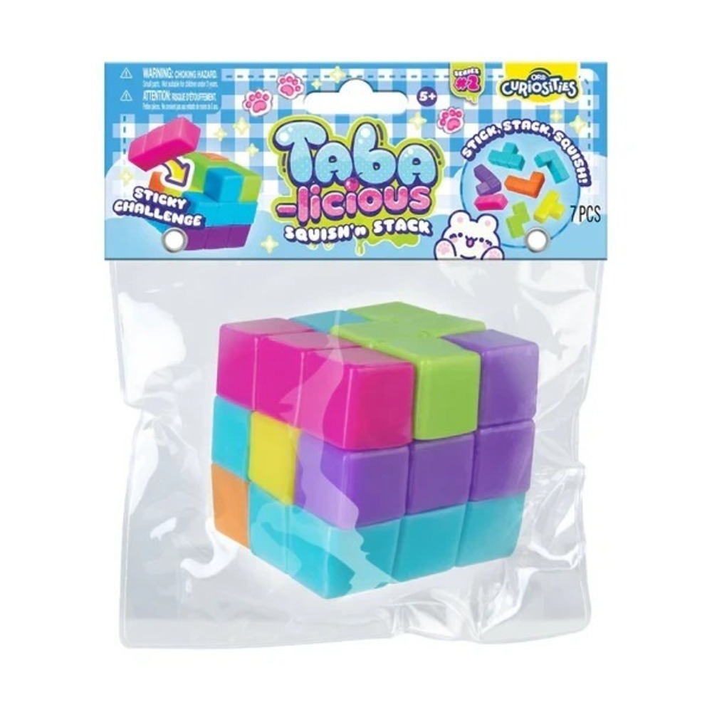 Taba Licious‎ Squish N Stack Orb Curiosities Rubix Cube Viral Tic Tok Squishy